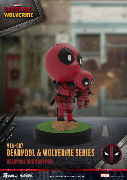Deadpool 3 Deadpool & Wolverine Series Mini Egg Attack Figures 8 cm Beast Kingdom Toys