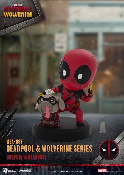 Deadpool 3 Deadpool & Wolverine Series Mini Egg Attack Figures 8 cm Beast Kingdom Toys