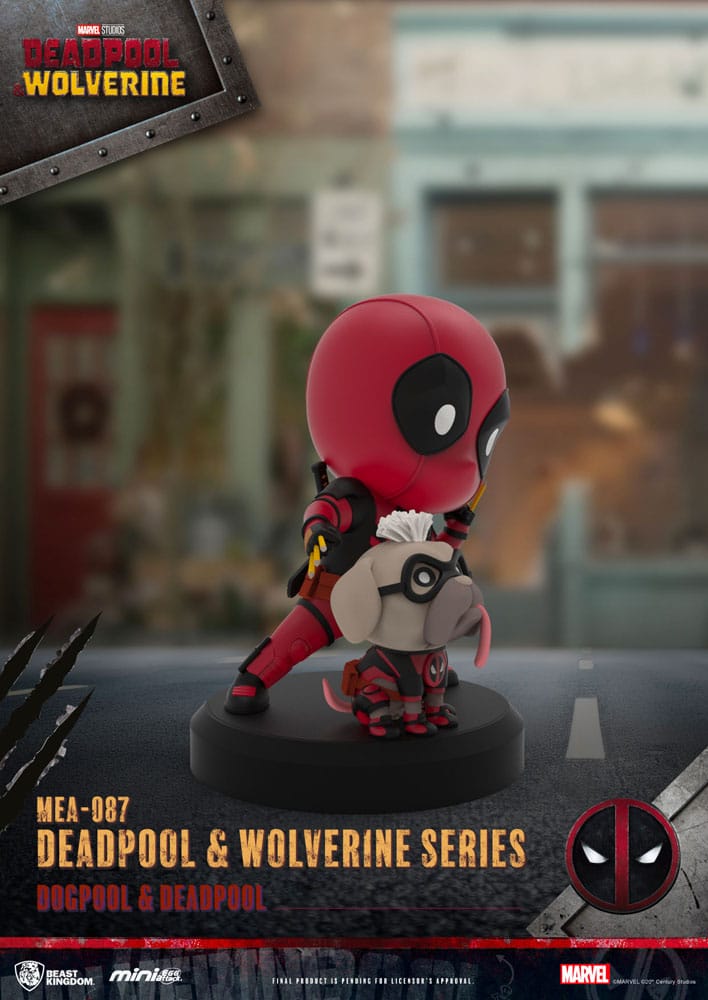 Deadpool 3 Deadpool & Wolverine Series Mini Egg Attack Figures 8 cm Beast Kingdom Toys
