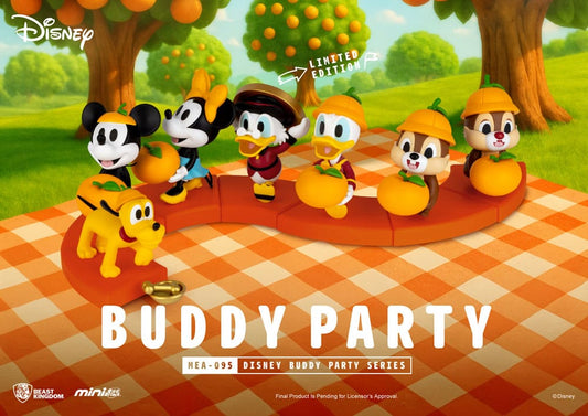 Disney Buddy Party series figures Blind Box (6) - FanofThings.co.uk