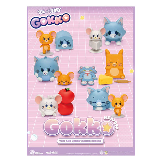 Tom & Jerry Gokko Series figures Blind Box (6) - FanofThings.co.uk