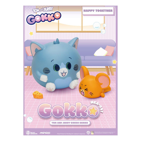 Tom & Jerry Gokko Series figures Blind Box (6) - FanofThings.co.uk