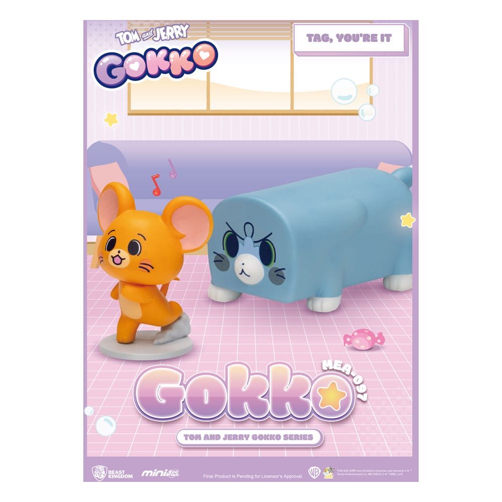 Tom & Jerry Gokko Series figures Blind Box (6) - FanofThings.co.uk