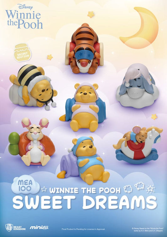 Winnie the Pooh Mini Egg Attack Blind Box Figures sweet dreams 6 cm Assortment (6) Beast Kingdom Toys