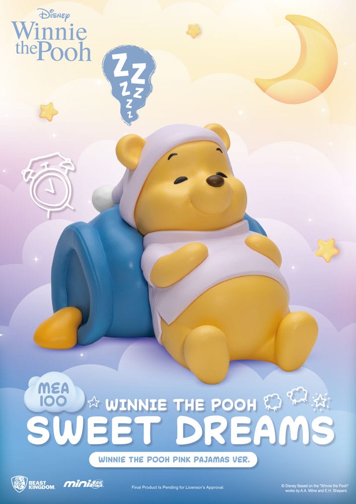 Winnie the Pooh Mini Egg Attack Blind Box Figures sweet dreams 6 cm Assortment (6) Beast Kingdom Toys