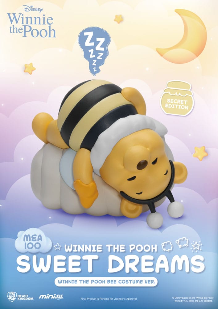 Winnie the Pooh Mini Egg Attack Blind Box Figures sweet dreams 6 cm Assortment (6) Beast Kingdom Toys