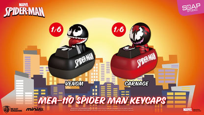 Spider Man Mini Egg Attack Blind Box Figures keycaps 5 cm Assortment (6)