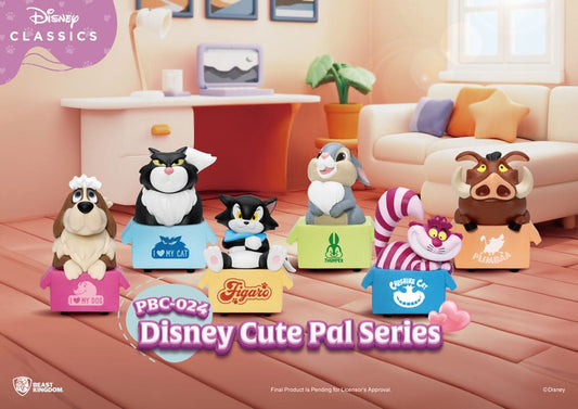 Disney Pull Back Cars Blind Box Cute Pal (6) 5 cm Beast Kingdom Toys