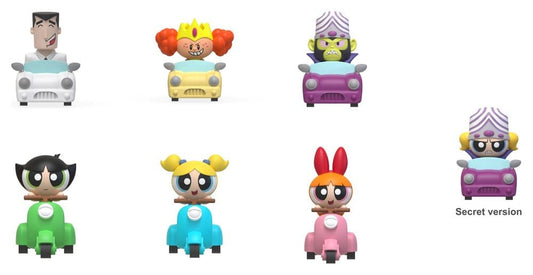 The Powerpuff Girls Pull Back Car Blind Box 5 cm Sortiment (6) Beast Kingdom Toys