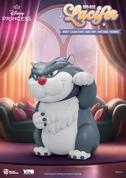 Cinderella Piggy Vinyl Bank Lucifer 33 cm