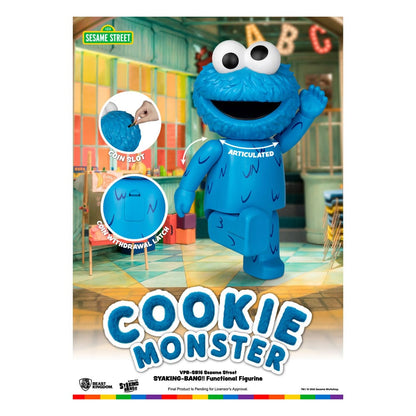 Sesame Street Syaking Bang Series PVC coin bank Cookie Monster 47 cm - FanofThings.co.uk