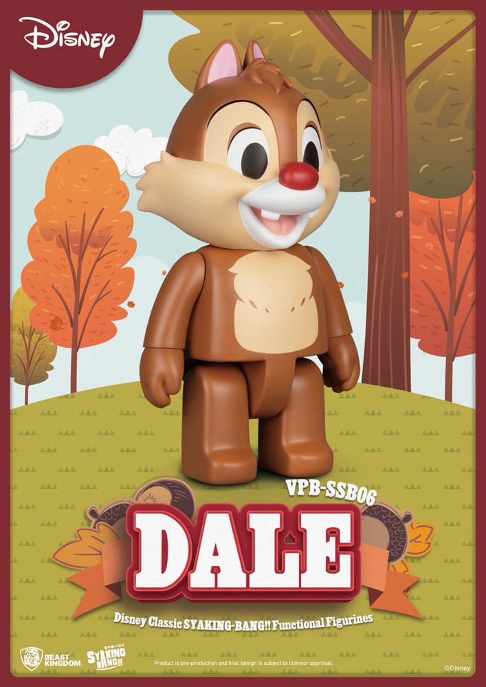 Disney: Classic Chip ’n’ Dale Syaking Bang PVC Figur Dale 33 cm Action figures
