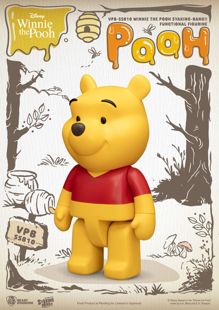 Winnie the Pooh Syaking Bang action figure piggy bank Winnie the Pooh 31 cm