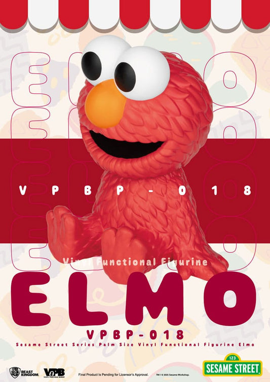 Sesame Street Piggy Vinyl Bank Elmo 12 cm - FanofThings.co.uk