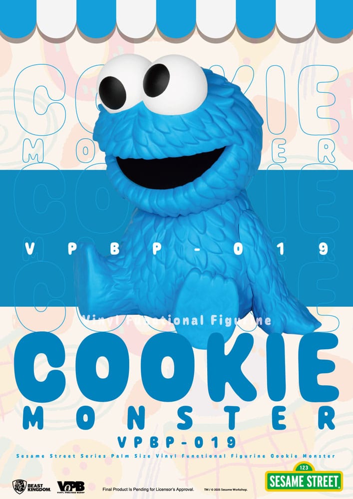 Sesame Street Piggy Vinyl Bank Cookie Monster 12 cm - FanofThings.co.uk