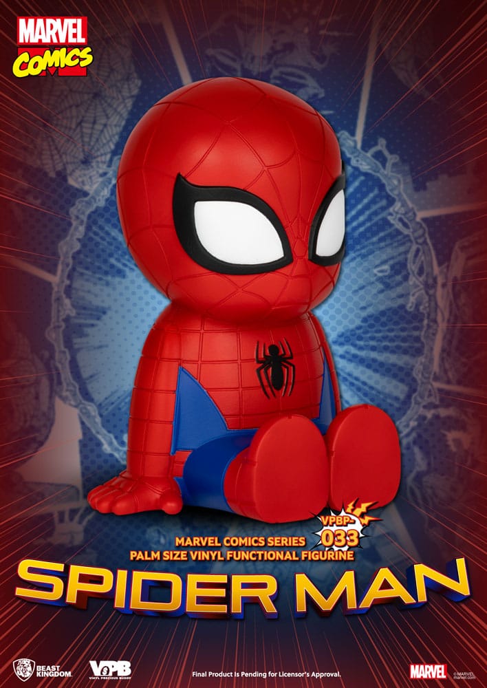 Classic Marvel Comics Piggy Vinyl Bank Spiderman 12 cm Beast Kingdom Toys