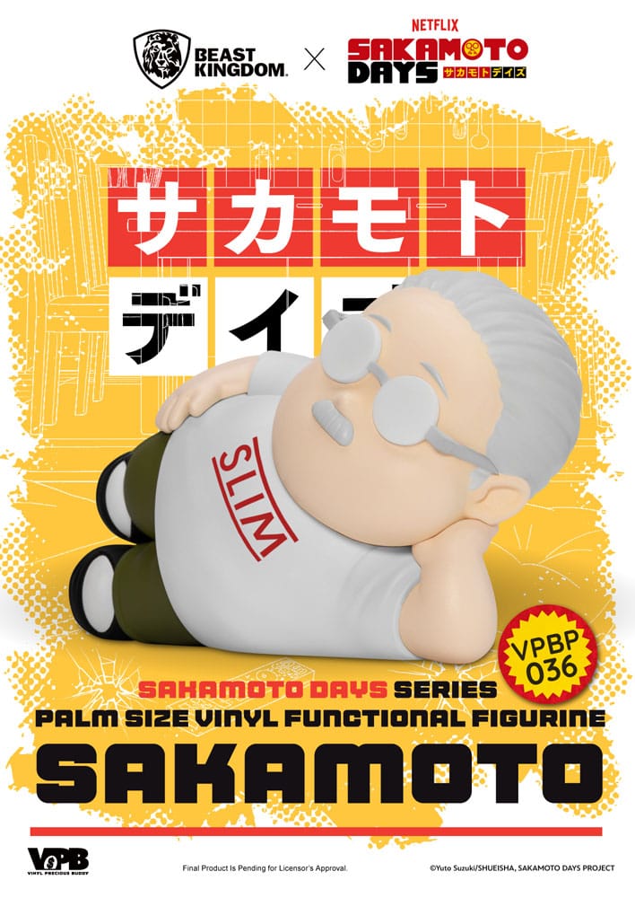 Sakamoto Days Piggy Vinyl Bank Taro Sakamoto 14 cm Beast Kingdom Toys