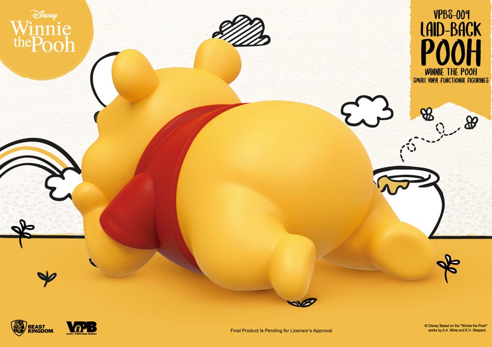 Winnie The Pooh Small Vinyl Bank laid-back Winnie 17 cm Beast Kingdom Toys