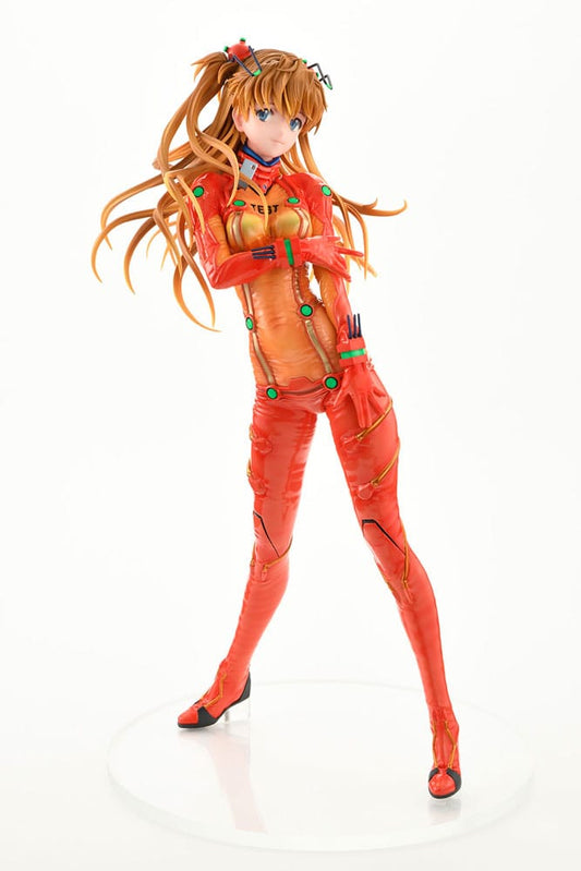 Evangelion 2.0 You Can (Not) Advance PVC Statue 1/4 Asuka Shikinami Langley Test Plugsuit Smile Ver. 40 cm - FanofThings.co.uk
