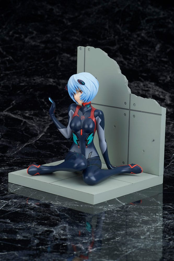 Evangelion 4.0 Final PVC Statue 1/7 Tentative Name Rei Ayanami Plugsuit Ver. New Movie Edition 10 cm Statues