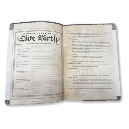 Notebook A5 Player's Journal Sage Green Shield Beadle & Grimm´s