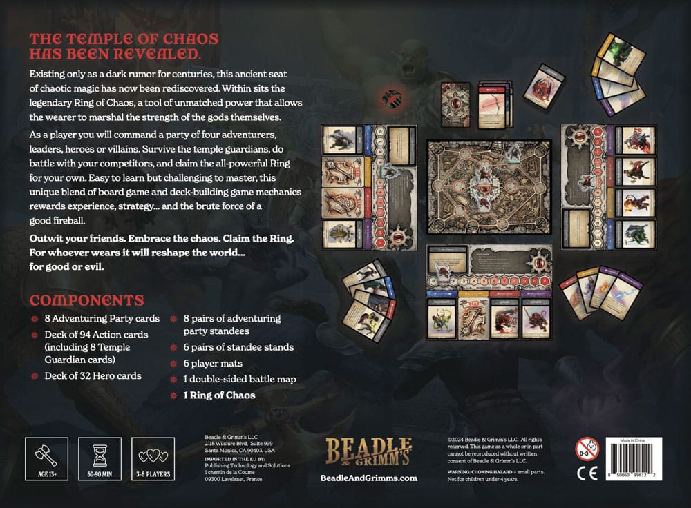 Ring of Chaos Table Top Role Playing Game Board Game *English Version* Board games and accessories