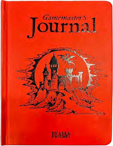 Notebook A5 Gamemaster’s Journal Board games and accessories