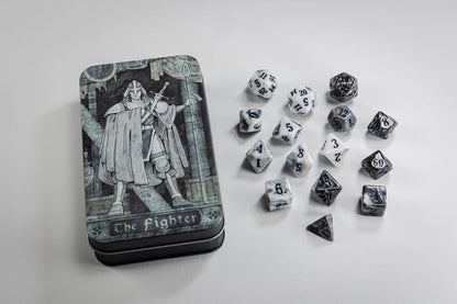 Character Class Classic RPG Dice Set Fighter (15) Dice