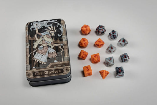 Character Class Classic RPG Dice Set Warlock (14) Dice