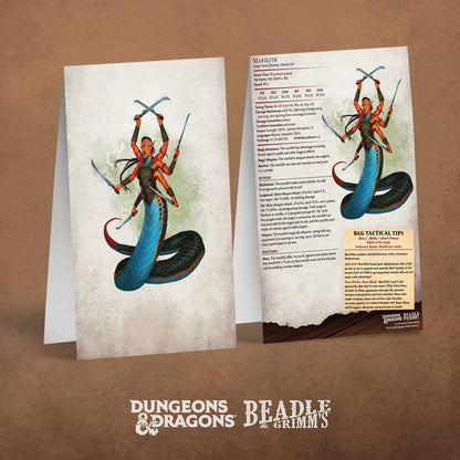 Dungeons & Dragons RPG Encounter Cards Challenge Rating 7+: Pack 1 *english* Beadle & Grimm´s