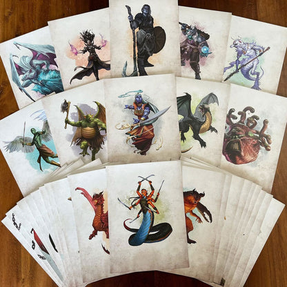 Dungeons & Dragons RPG Encounter Cards Challenge Rating 7+: Pack 1 *english* Beadle & Grimm´s