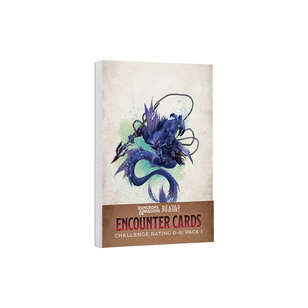 Dungeons & Dragons RPG Encounter Cards Challenge Rating 0-6: Pack 1 *english* Beadle & Grimm´s
