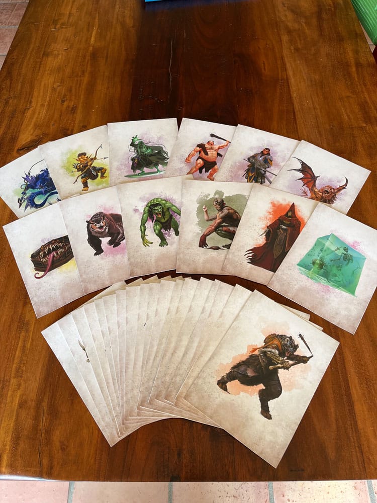 Dungeons & Dragons RPG Encounter Cards Challenge Rating 0-6: Pack 1 *english* Beadle & Grimm´s
