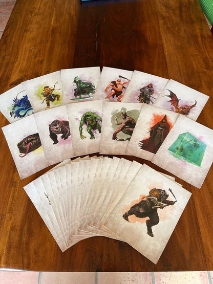 Dungeons & Dragons RPG Encounter Cards Challenge Rating 0-6: Pack 1 *english* Beadle & Grimm´s