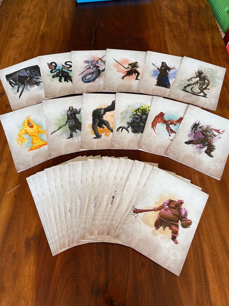 Dungeons & Dragons RPG Encounter Cards Challenge Rating 0-6: Pack 1 *english* Beadle & Grimm´s