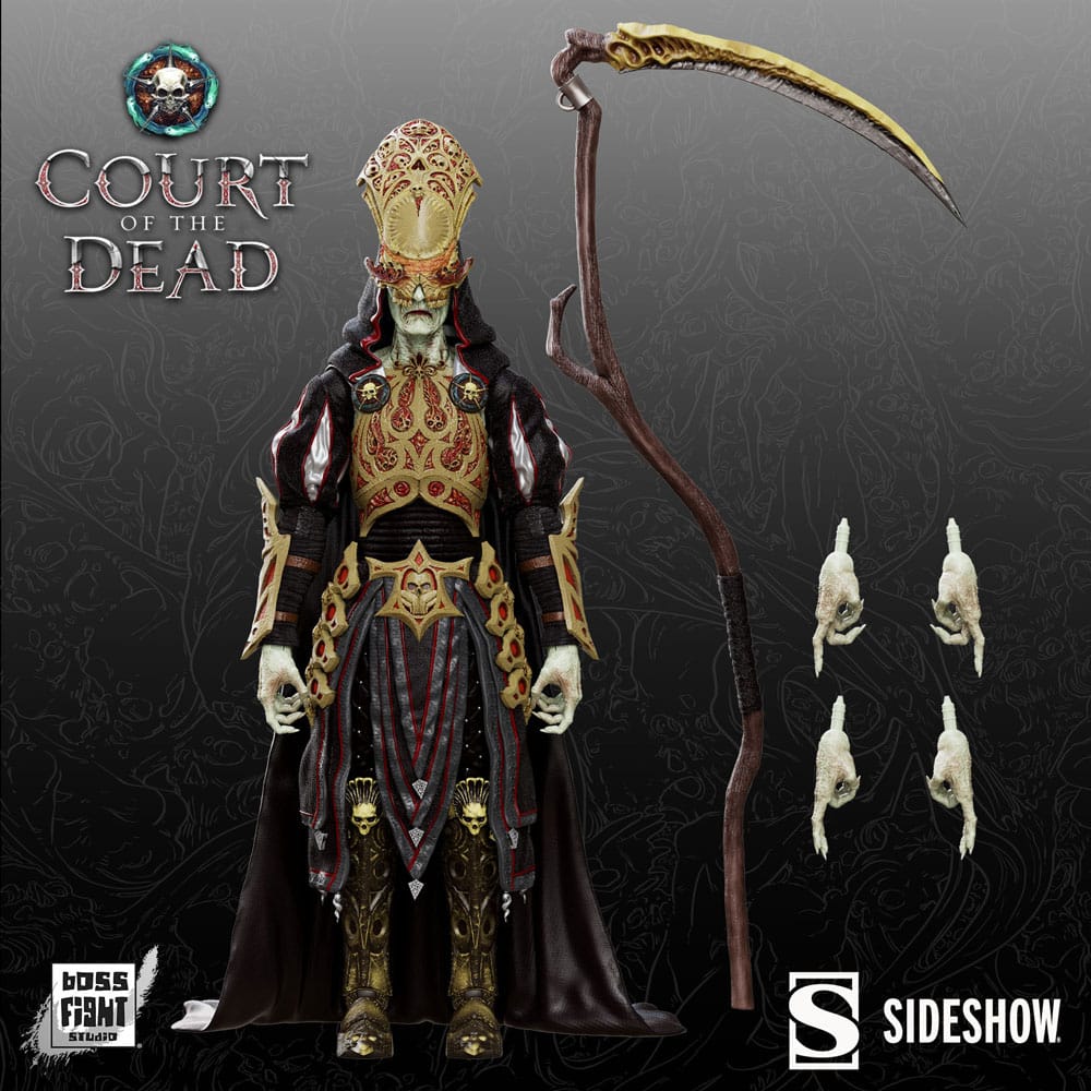 Court of the Dead Epic H.A.C.K.S. Action Figure 1/12 Death: Master of the Underworld Boss Fight Studio