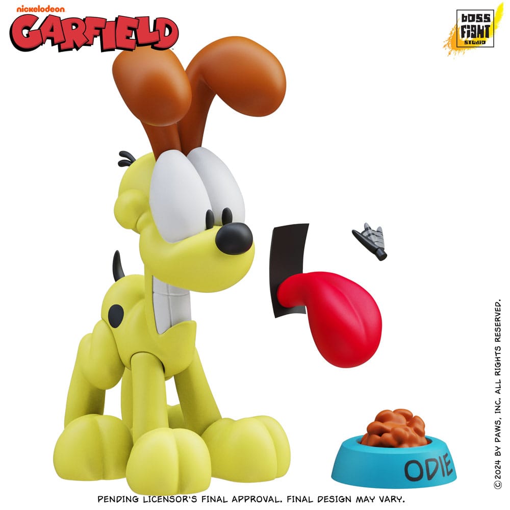 Garfield Action Figure Odie 10 cm Boss Fight Studio