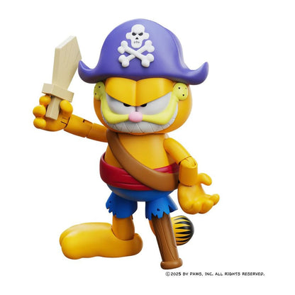 Garfield Action Figures 2 Pack Pirate Garfield and Pirate Odie Boss Fight Studio