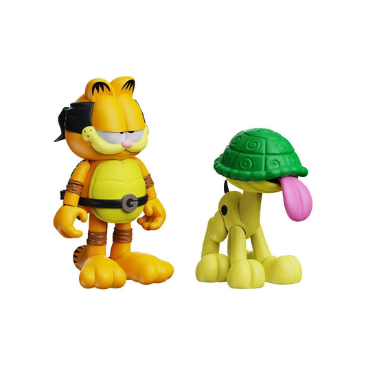 Garfield Action Figures 2 Pack Garfello and Sidekick Odie Boss Fight Studio
