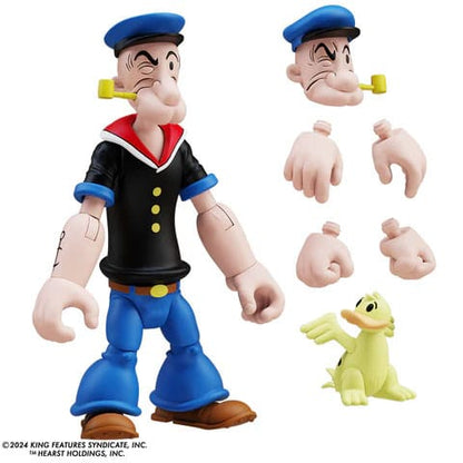 Popeye Action Figure Wave 03 Popeye 1st Appearance Black Shirt Boss Fight Studio