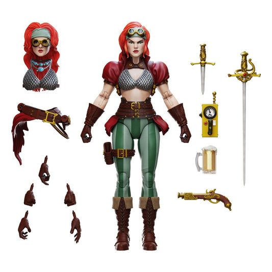 Epic H.A.C.K.S. Action Figure 1/12 Red Sonja Steampunk Boss Fight Studio