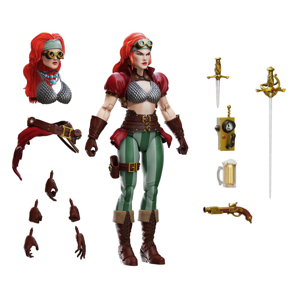 Epic H.A.C.K.S. Action Figure 1/12 Red Sonja Steampunk Boss Fight Studio