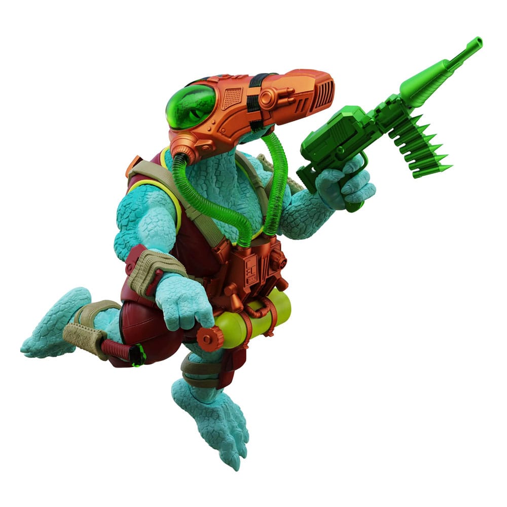 Saurozoic Warriors Rock Action Figure Javvik Mosa Mosasaurus (Underwater Assault) 15 cm Boss Fight Studio