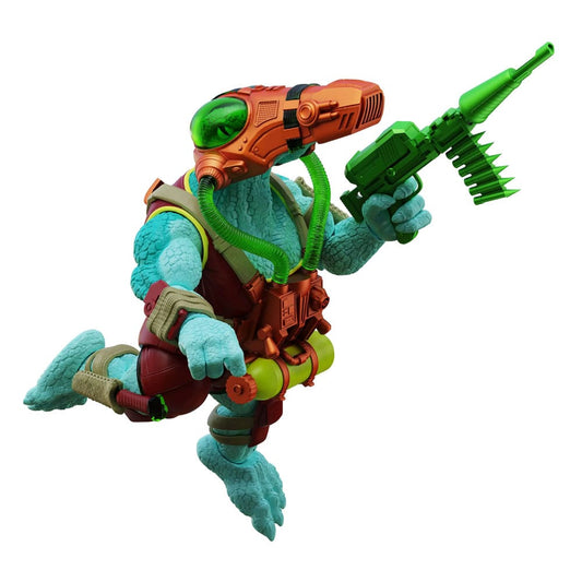 Saurozoic Warriors Rock Action Figure Javvik Mosa Mosasaurus (Underwater Assault) 15 cm Boss Fight Studio