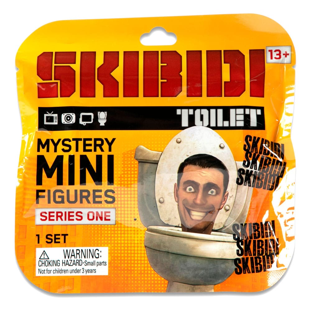 Skibidi Toilet Minifigures 6 cm Series 1 Display (24) Bonkers Toys