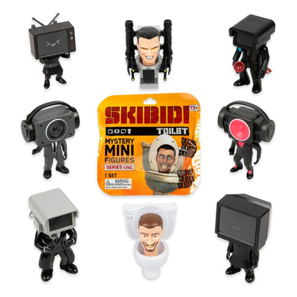 Skibidi Toilet Minifigures 6 cm Series 1 Display (24) Bonkers Toys