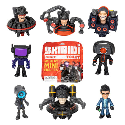 Skibidi Toilet Minifigures 6 cm Series 2 Display (24) Bonkers Toys