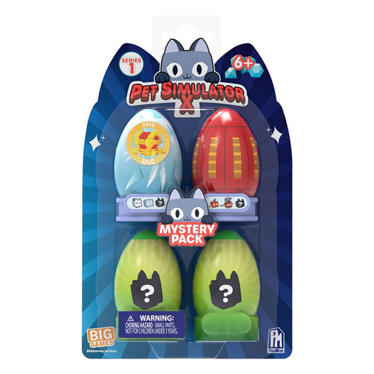 Pet Simulator Mini Figures 4-Pack 9 cm - FanofThings.co.uk