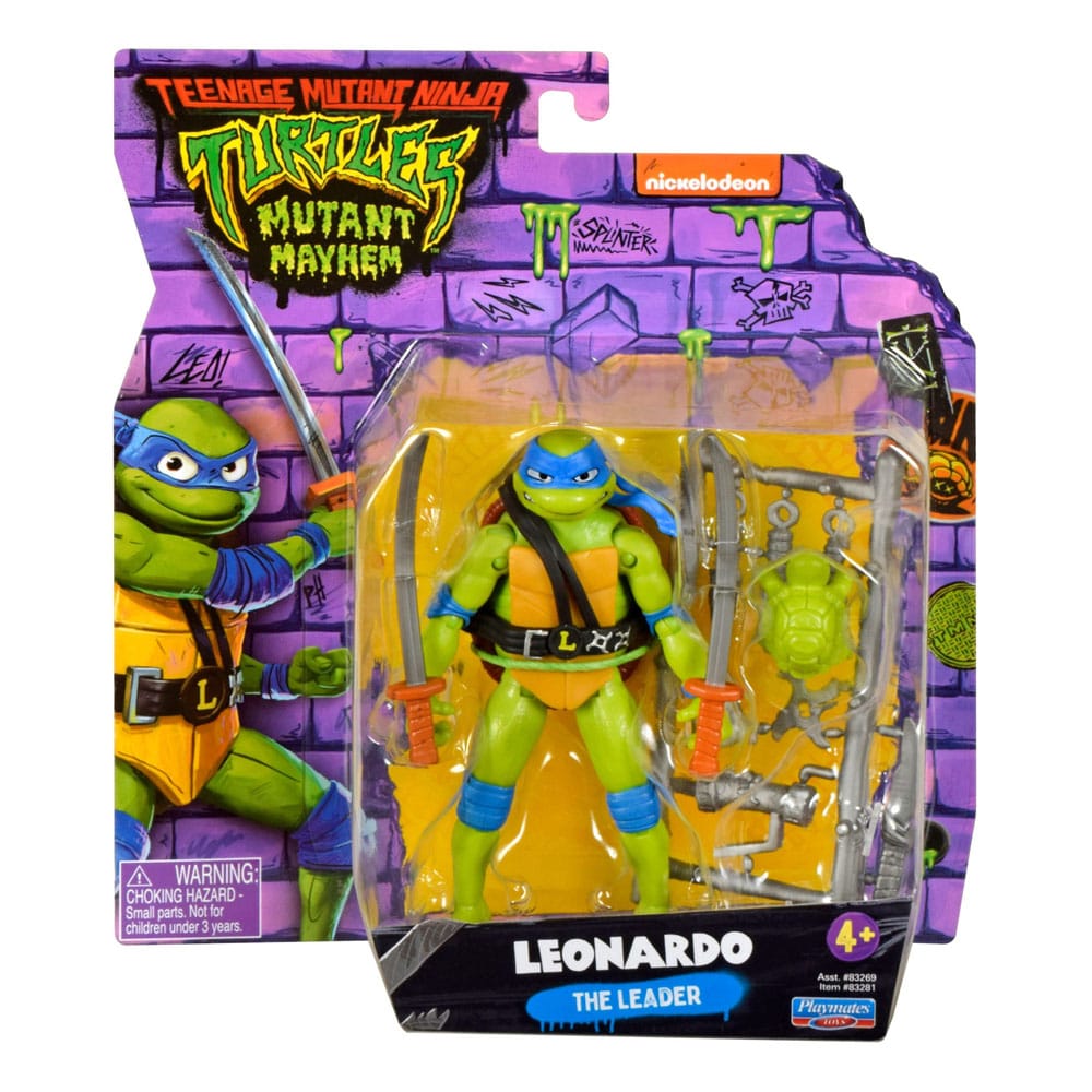 Teenage Mutant Ninja Turtles: Mutant Mayhem Action Figures Leonardo 10 cm