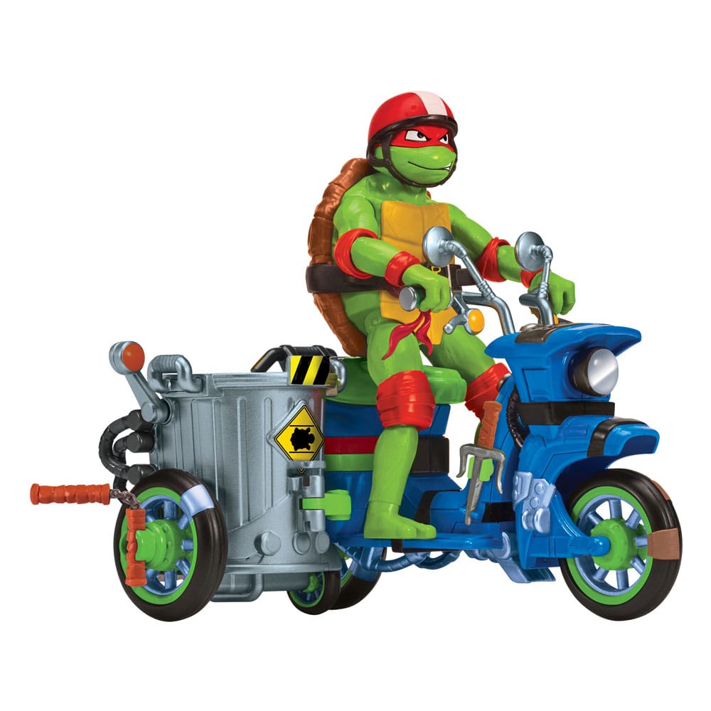Teenage Mutant Ninja Turtles: Mutant Mayhem Action Figure Raphael & Scooter with Sidecar 11 cm Action figures